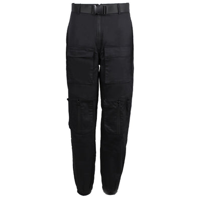 Instagoth slim waist pockets zipper casual bundle cargo pants overalls for women
