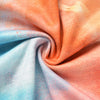 Sexy Rundhalsausschnitt Pullover mit offenem Rücken Herbst 2020 Loose Tie Dye Gradient Langarm Pullover Top