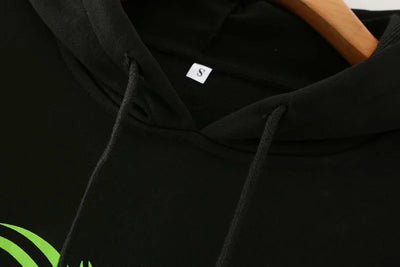 2021 new instashop women fluorescent print loose fit women hoodie sweatshirt