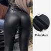 Autumn and Winter Warm Popular PU leather trousers high waist pencil pants plus size