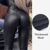 Autumn and Winter Warm Popular PU leather trousers high waist pencil pants plus size