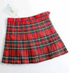 all seasons hip hop chic high waist plaid checkered college style pleated skirt for girls