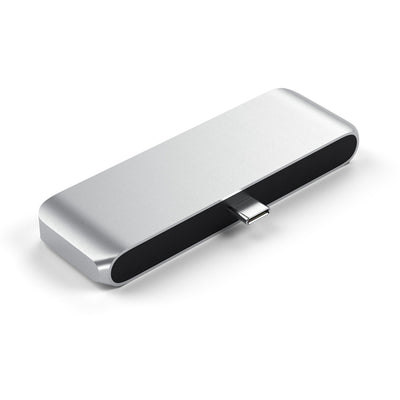 Mobiler 4-in-1-USB-Typ-C-Video-Hub-Adapter mit USB-C-PD-Aufladung 4K HDMI USB 3.0- und 3,5-mm-Audiobuchse für 2018 iPad Pro