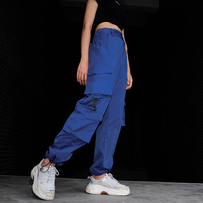 Instashop Streetwear for women cargo pants with pockets chic gothic girls