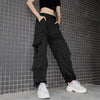 Instashop Streetwear for women cargo pants with pockets chic gothic girls