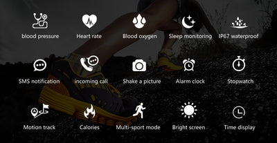 F10 Smart Watch IWO 8 Lite 1,54 "IPS Touch 44mm Uhr 4 Herzfrequenz Blutdruck Multi Sport Modus Sport Smart Armband Für iOS Android