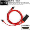Blitz-zu-HDMI-Kabel HDTV-TV Digitaler AV-Adapter 2M USB HDMI 1080P Smart Converter-Kabel für Apple TV Für IPhone HD Plug & Play