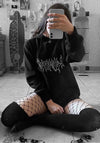 Gothic Love Sick Graphics Print Hoodie Harajuku Sweater for Boys and Girls for Winter and Spring