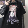 2021 Loose Fit 2in1 gefälschter zweiteiliger Manga Grunge Plaid Hoodie Hoodies Sweatshirt Mantel für Gothic Kawaii Girls Retro Style
