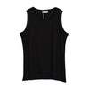 Korean BF Harajuku long vest bottom shirt loose sleeveless T-shirt cotton streetwear for girls