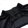 Gothic style cloth buttons short coat bolero sexy hollow out long sleeves lace blouse