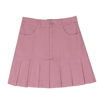 2021 designer kawaii pink pleated fishtail dress high-waisted skirt women