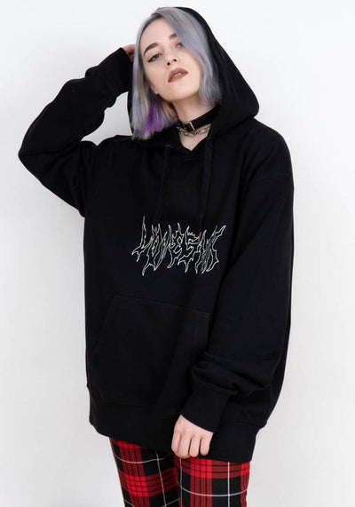 Gothic Love Sick Graphics Print Hoodie Harajuku Sweater for Boys and Girls for Winter and Spring