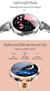 AK15 Damen Damen Smart Watch Fashion Watch Wasserdichter Herzfrequenz-Schritt-Fitness-Tracker für Android IOS