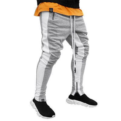 Striped Running Pants Men Joggers Sport Sportswear Hiking Sweatpants Gym Fitness Training Jogging Pants Men Workout Trousers