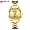 CURREN Golden Watch Damen WristWatch Damen Armbanduhren