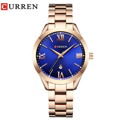 CURREN Golden Watch Ladies WristWatch Women's Bracelet Watches