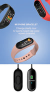 M5 PRO Smart Watch Band bracelet heart rate blood pressure Bluetooth call wristband fitness tracker