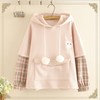 Kawaii Clothing Sweater Hoodie Harajuku Korea Japan Rabbit Bunny Sweatshirt Ears